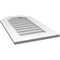 Ekena Millwork Octagonal Top Surface Mount PVC Gable Vent w/ 3-1/2"W x 1"P Standard Frame, 18"W x 32"H GVPOT18X3201SN - alternate 3